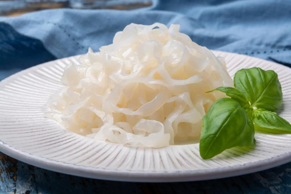 Egy tányér konjac tészta 