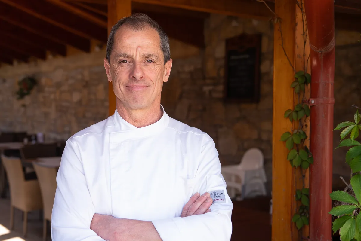 Kárpáti Zsolt a Carpaccio olasz étterem tulajdonosa, és séfje