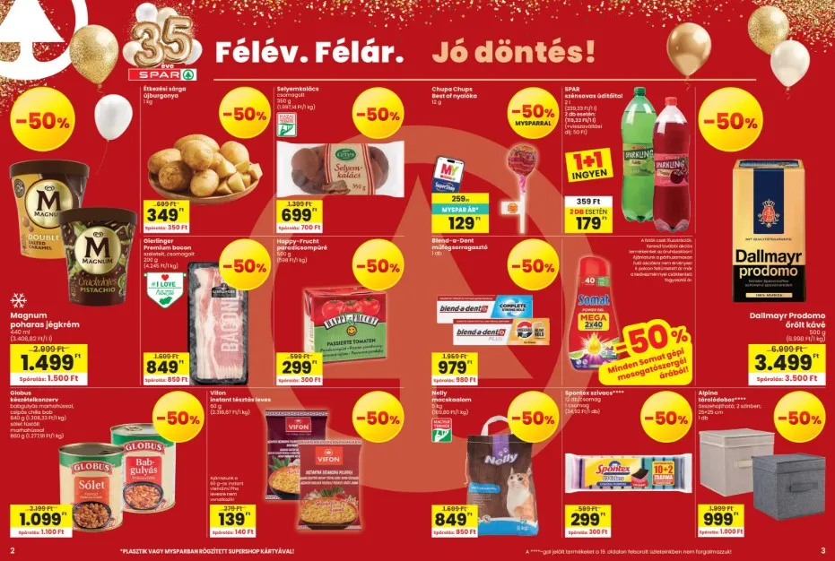 Jön a „Félév. Félár” akció