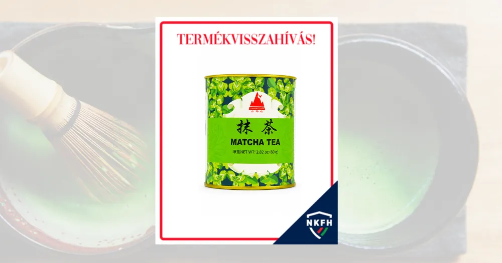 Az érintett matcha teában túl magas volt az alumíniumtartalom