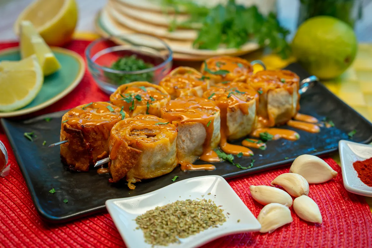 Tortilla nyárs egyszerűen