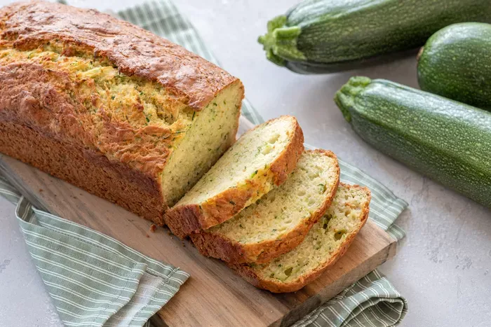 Cukkinis kenyér recept