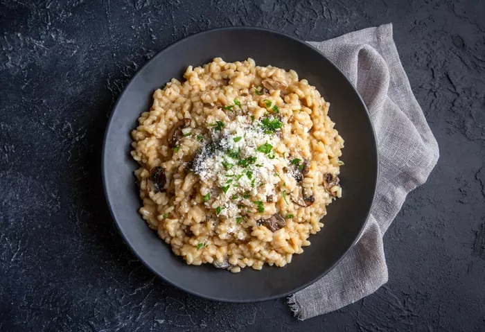 Vargányás rizottó recept