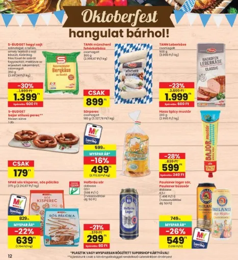 Igazi Oktoberfest hangulatot varázsolhatunk otthonra