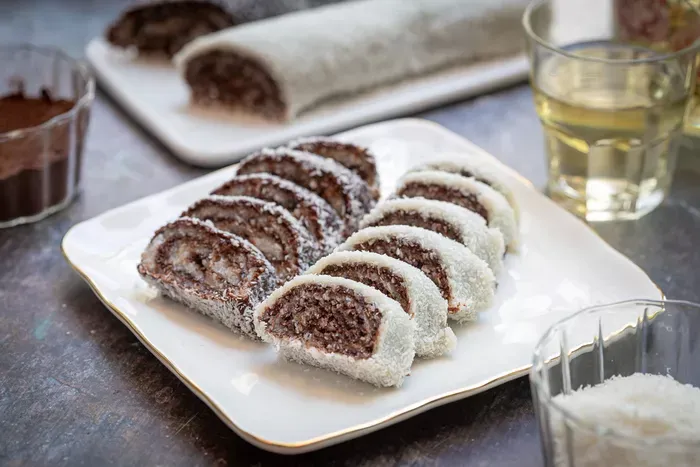 Gluténmentes kókusztekercs recept