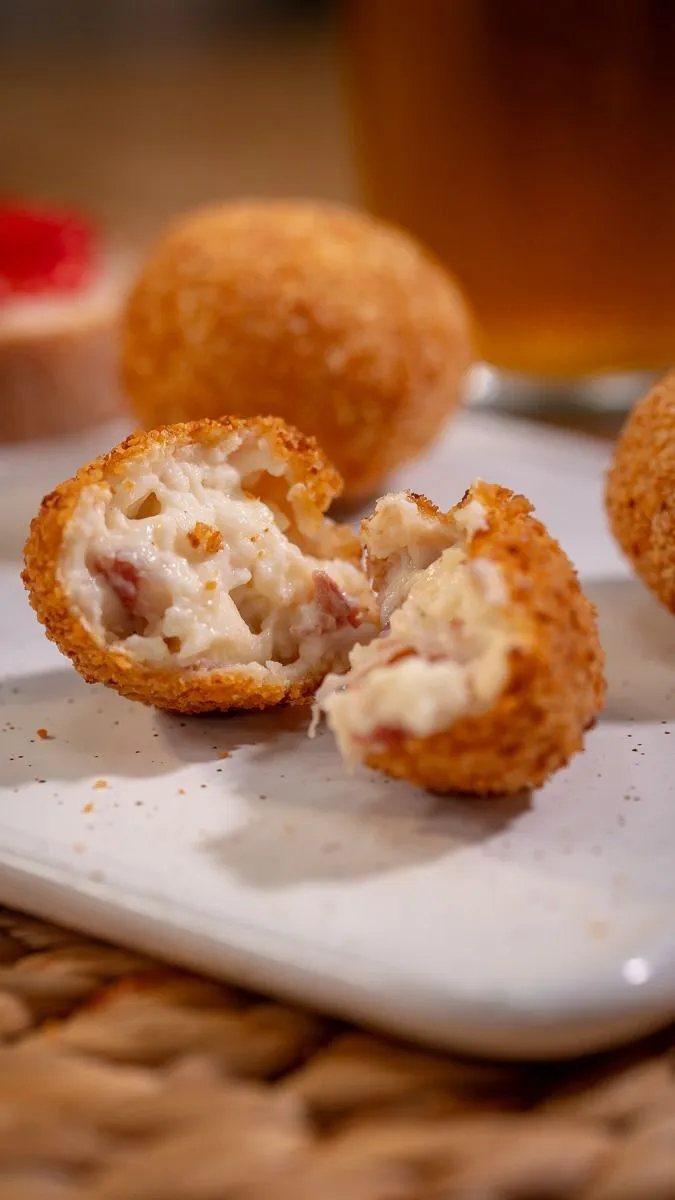 Croquetas de jamón, a spanyol sonkás krokett